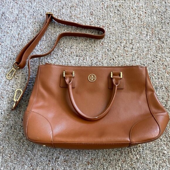 Tory Burch Double Robinson Tote - Picture 8 of 9